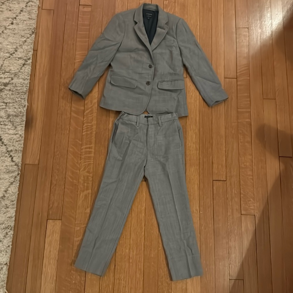 Crewcuts Thompson crepe suit boys 6
